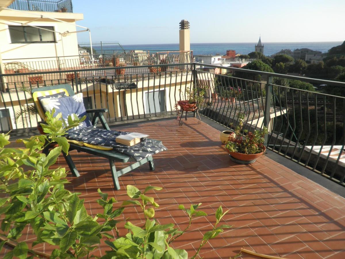 Apartament Piccolo Attico Sul Mare Moneglia Zewnętrze zdjęcie